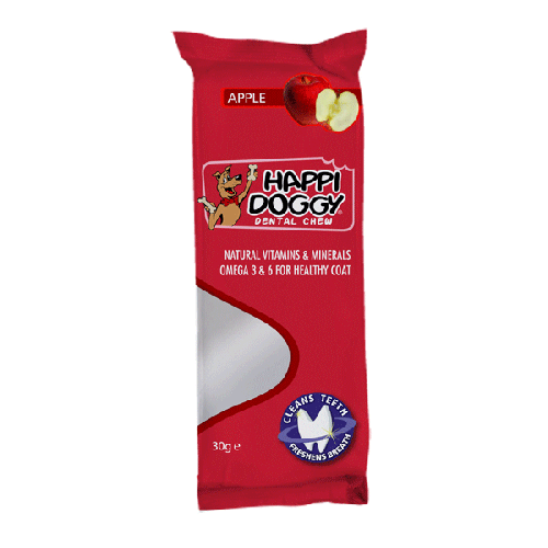 Happi Doggy Dental Chew Stick (Apple) Dog Treats