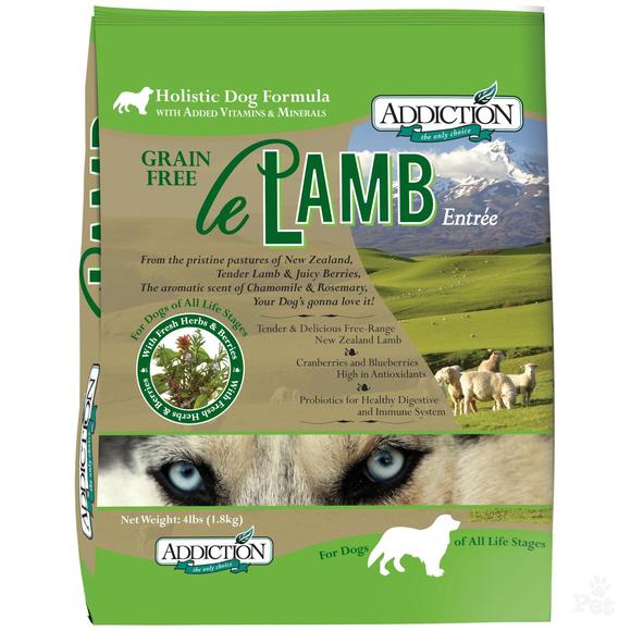 Addiction Le Lamb Grain Free Dry Dog Food