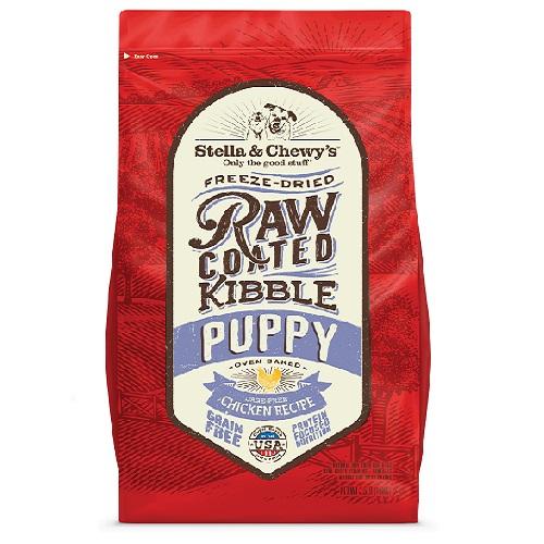 Stella & Chewy's Cage Free Chicken Oven Baked Raw Coated Kibble For Puppy Dogs