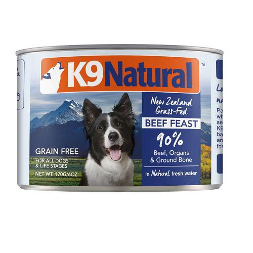 K9 Natural Beef Feast Canned Dog Food