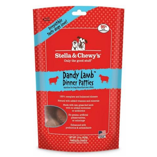 Stella & Chewy's Dandy Lamb Freeze-Dried Dinner Patties For Dogs
