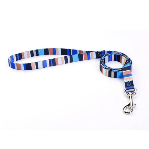 Tufflock Dog Leash, (Stripeez Blue)