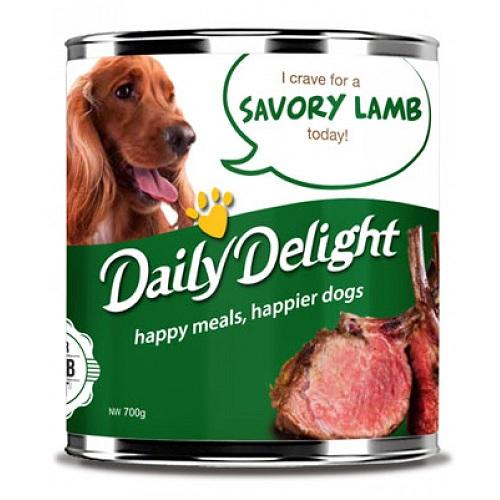 Daily Delight Savory Lamb Wet Canned Dog Food
