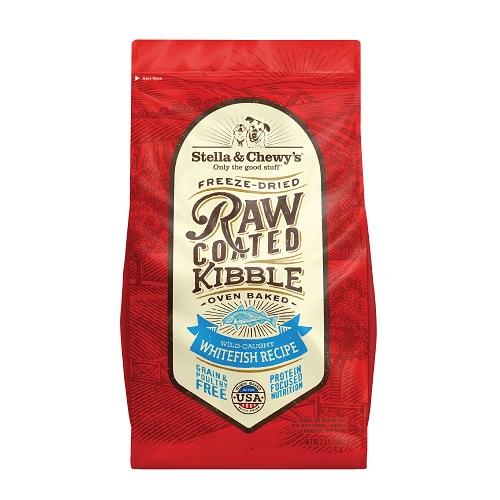 Stella & Chewy's Wild Caught Whitefish Recipe Oven Baked Raw Coated Kibble