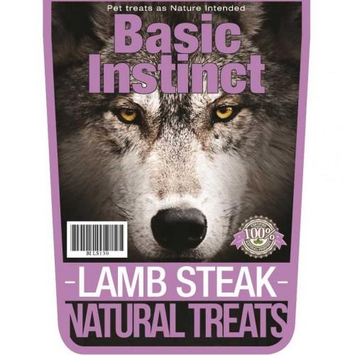 Basic Instinct Lamb Steak Natural Dog Treats