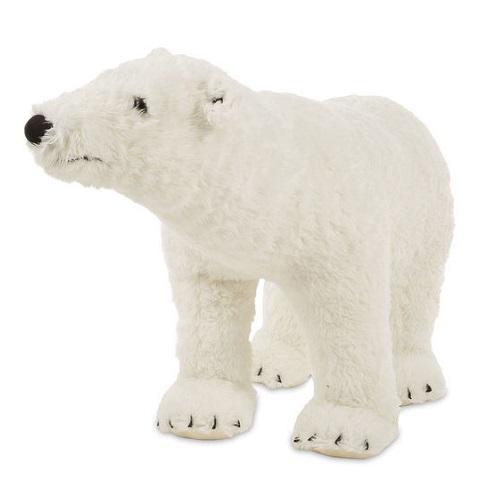 Melissa & Doug Lifelike Polar Bear Giant Stuffed Animal Toy