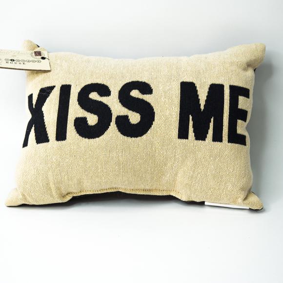 Park B. Smith Vintage House Pillow, Kiss Me Pattern