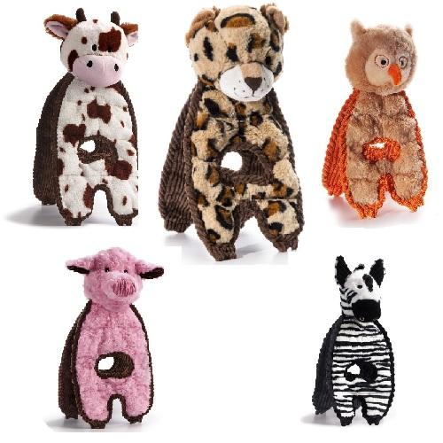 Charming Pet Cuddle Tugs Squeaky Dog Toys