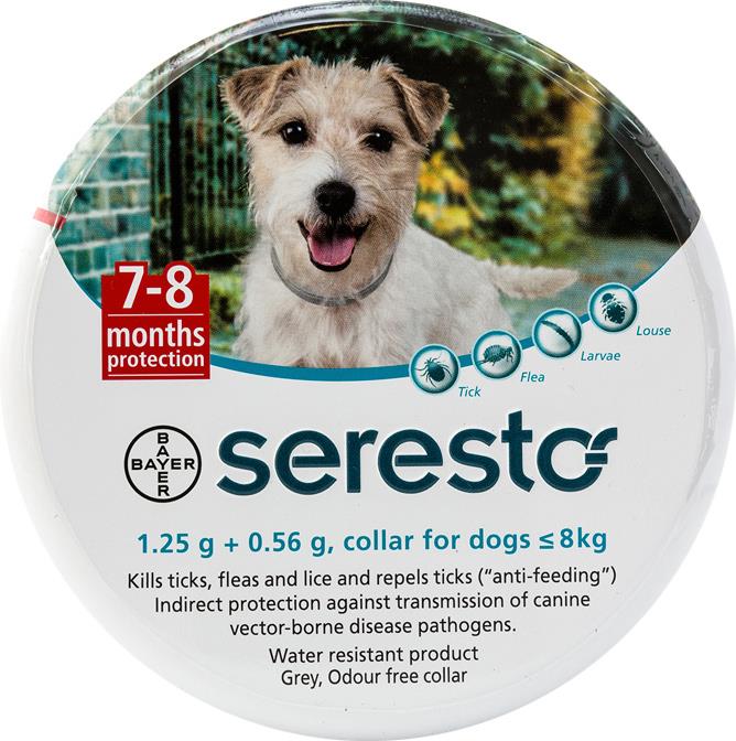 Seresto Tick and Flea Collar for Small Dogs
