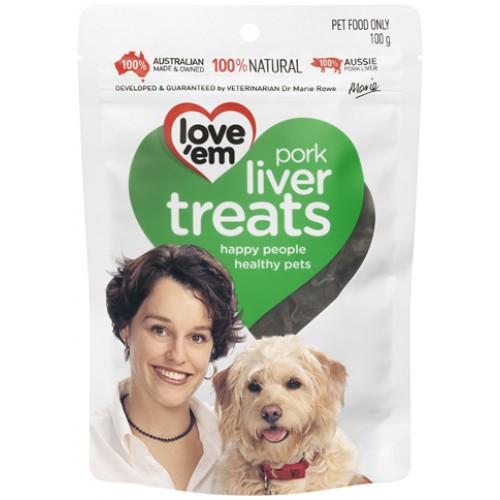 Love'Em Pork Liver Dog Treats