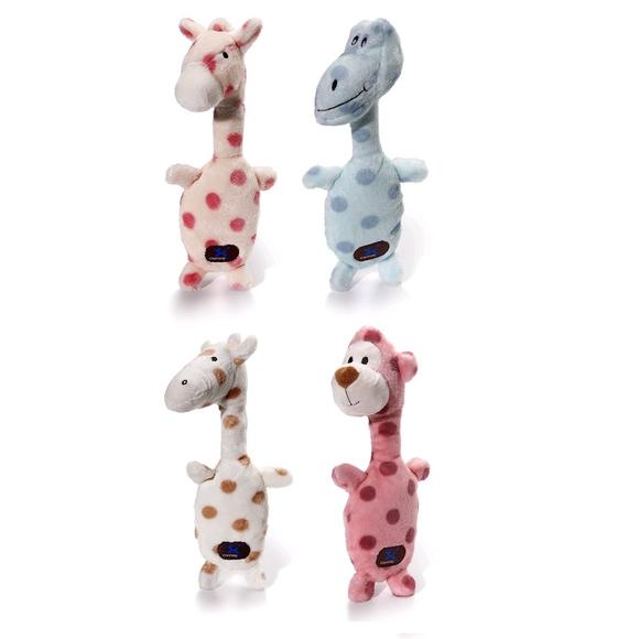 Charming Pets Poppin' Polkies Dog Toys Collection