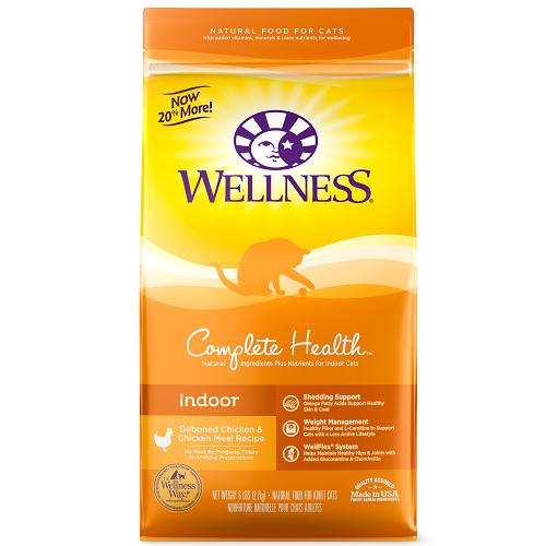 Wellness Complete Health Indoor Health Deboned Chicken & Chicken Meal Recipe Dry Cat Food