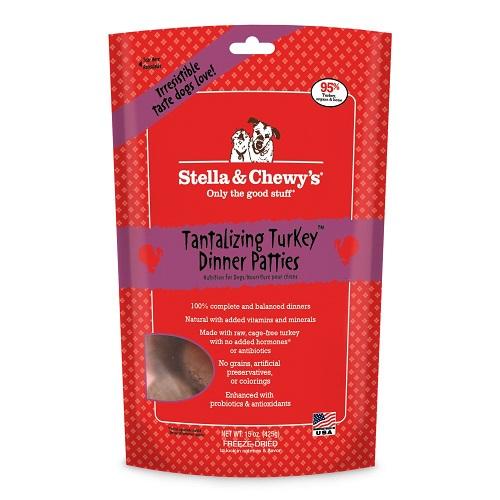 Stella & Chewy's Tantalizing Turkey Dinner Patties for Dogs