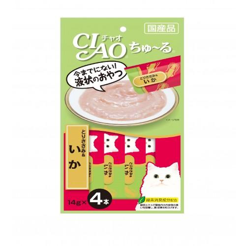 CIAO ChuRu Chicken Fillet & Squid Cat Treats
