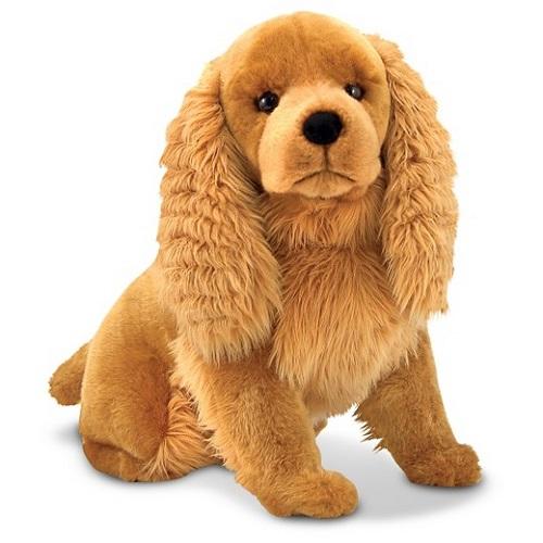 Melissa & Doug Cocker Spaniel Dog Giant Stuffed Animal Toy