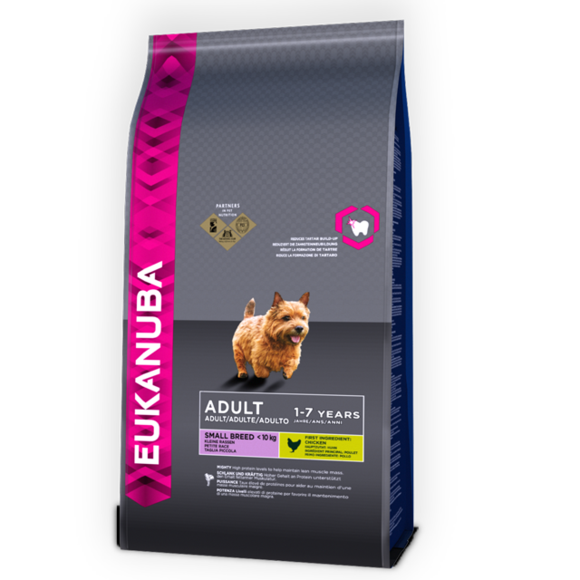 Eukanuba Adult Dry Dog Food For Small Breed, Chicken