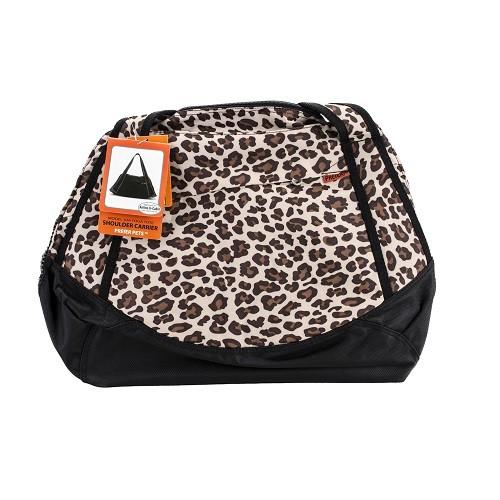 Prefer Pets Leopard Yoga Tote Carrier For Dogs, Cats & Other Small Animals