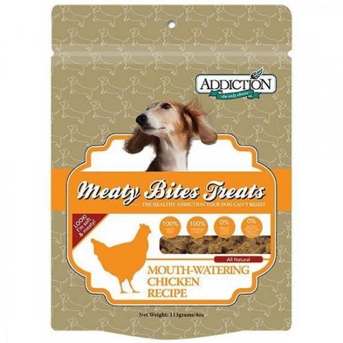 Addiction Meaty Bites Chicken Dog Treats