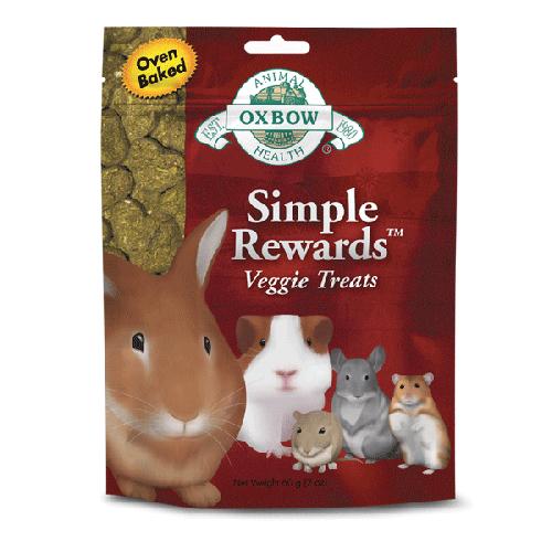 Oxbow Simple Rewards Veggie Treats For Small Pets