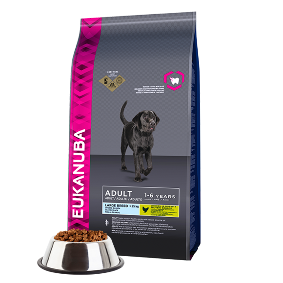 Eukanuba Adult Dry Dog Food For Large Breed, Chicken