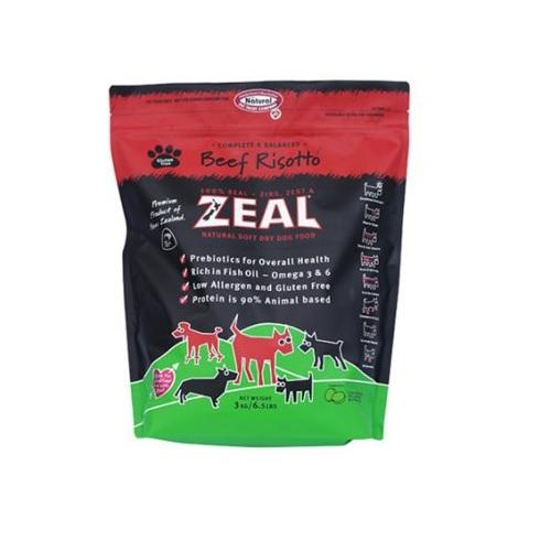 Zeal Beef Risotto Natural Soft Dry Dog Food
