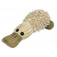 Petlou Natural Twisted Platypus Dog Toy