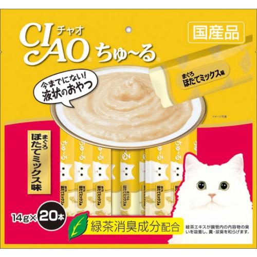 CIAO ChuRu Tuna Scallop Mix
