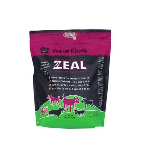 Zeal Venison Risotto Natural Soft Dry Dog Food