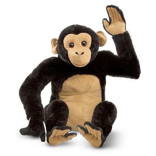 Melissa & Doug Chimpanzee Giant Stuffed Animal Toy