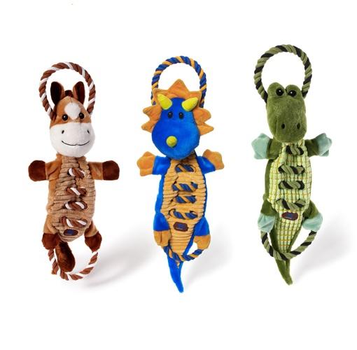Charming Pet Ropes A Go Go Crinkle Toys Collection for Dogs