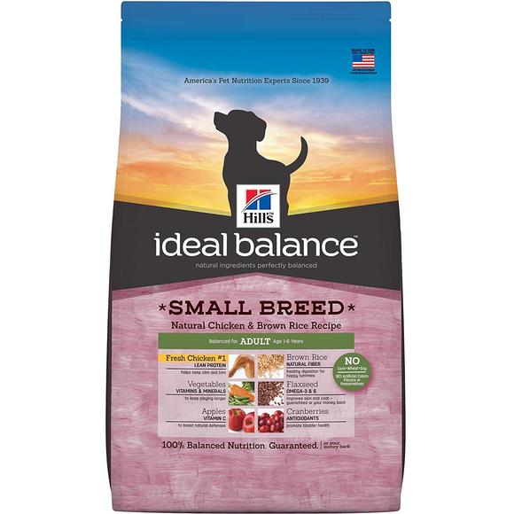 Hills Ideal Balance Adult Small Breed Dry Dog Food