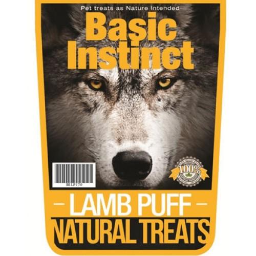 Basic Instinct Lamb Puff Natural Dog Treats
