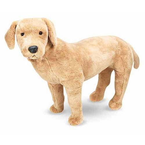 Melissa & Doug Yellow Lab Dog Giant Stuffed Animal Toy