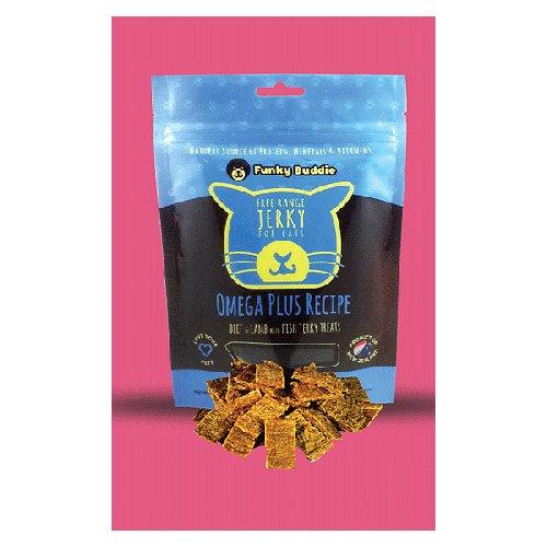 Funky Buddie Omega Plus Recipe Jerky Treats For Cats