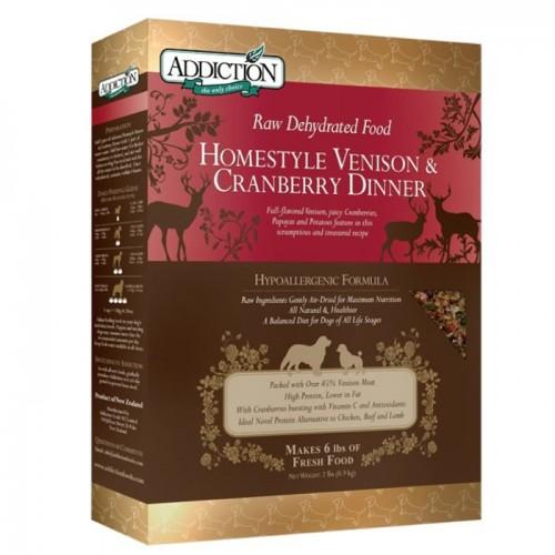 Addiction Homestyle Venison & Cranberry Dinner Dry Dog Food