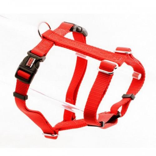 Tuff Lock Figure-H Dog Harness (Solid Red)