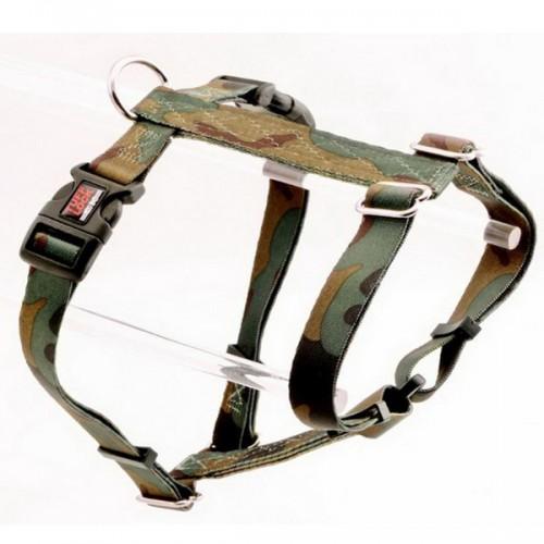 Tuff Lock Figure-H Dog Harness (Camouflage)