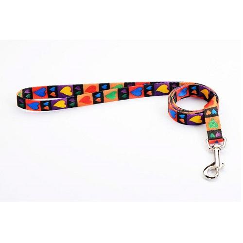 Tufflock Dog Leash, (Hearts)