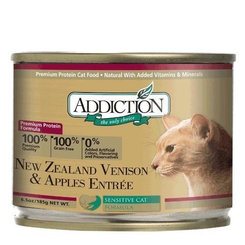 Addiction New Zealand Venison & Apples Entr'e Wet Canned Food For Cats