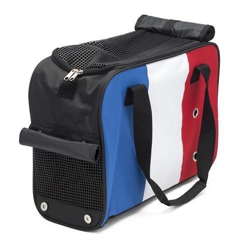Prefer Pets Unity Tote Travel Carrier For Dogs & Cats (France Theme)