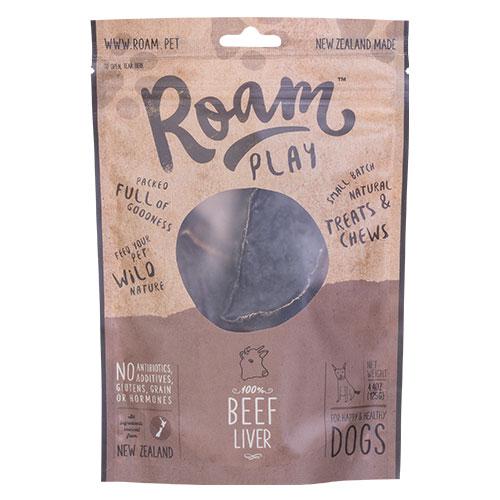 Roam Play Air-Dried Beef Liver Dog Treats