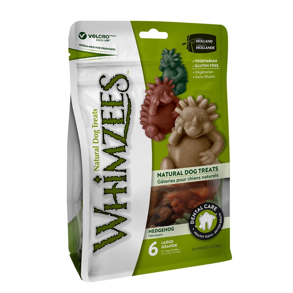 Whimzees Dental Dog Treats, Hedgehog