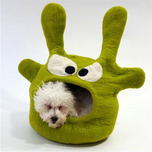 Dharma Dog Karma Cat Green Monster Cat Cave