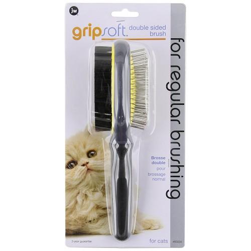 JW Gripsoft Cat Double Sided Brush For Cats