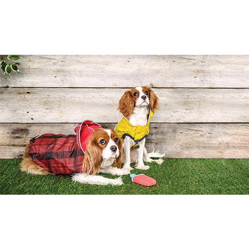 GF Pet Reversible Rain Jacket (Red) For Dogs