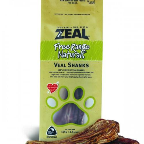 Zeal Free Range Naturals Dried Veal Shanks - Dog Treats