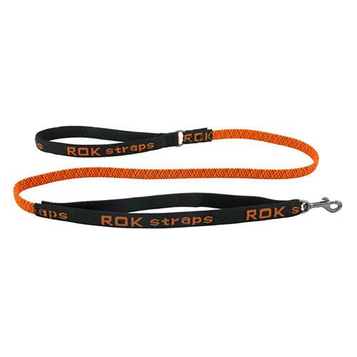 Rok Straps Dog Leash (Orange / Black Reflective)