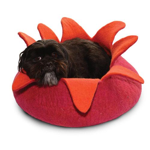 Dharma Dog Karma Cat Petal Basket Magenta For Cats & Small Dogs