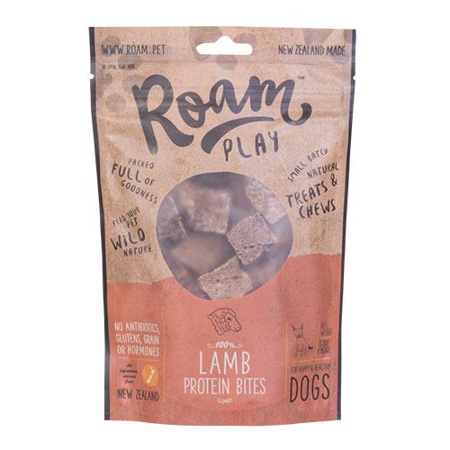 Roam Play Air-Dried Lamb Protein Bites Dog Treats
