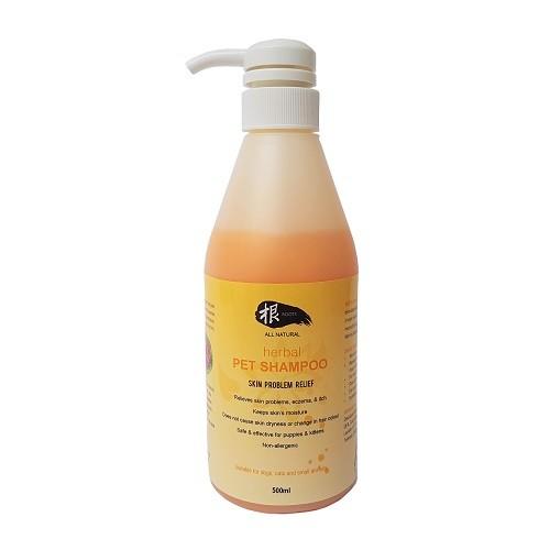 Roots All Natural Gen Herbal Skin Problem Relief Shampoo For Dogs, Cats & Other Small Animals